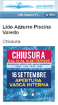 Mobile Screenshot of piscinavaredo.it